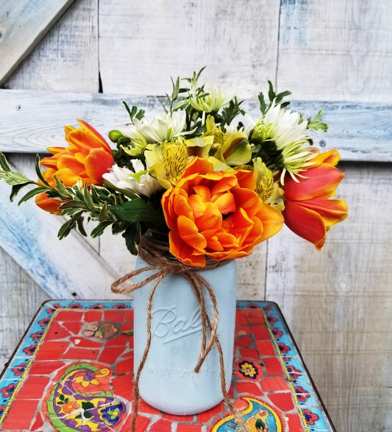 Mason Jar orange sm